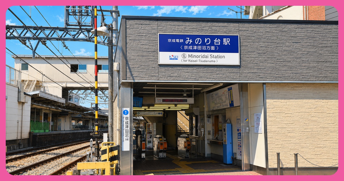 みのり台駅 まとめ