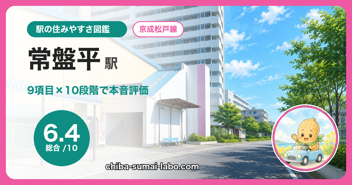 常盤平駅の外観