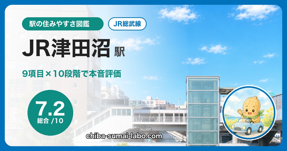 JR津田沼駅(JR総武線)