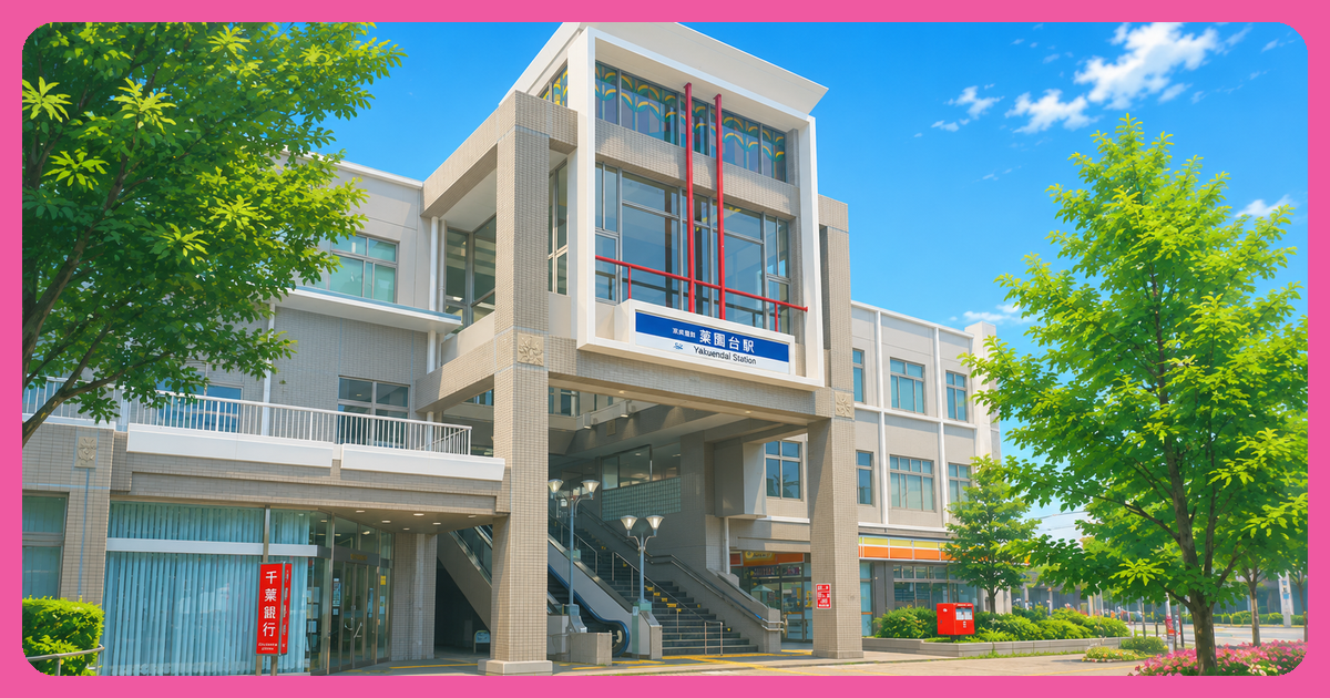 薬園台駅 まとめ