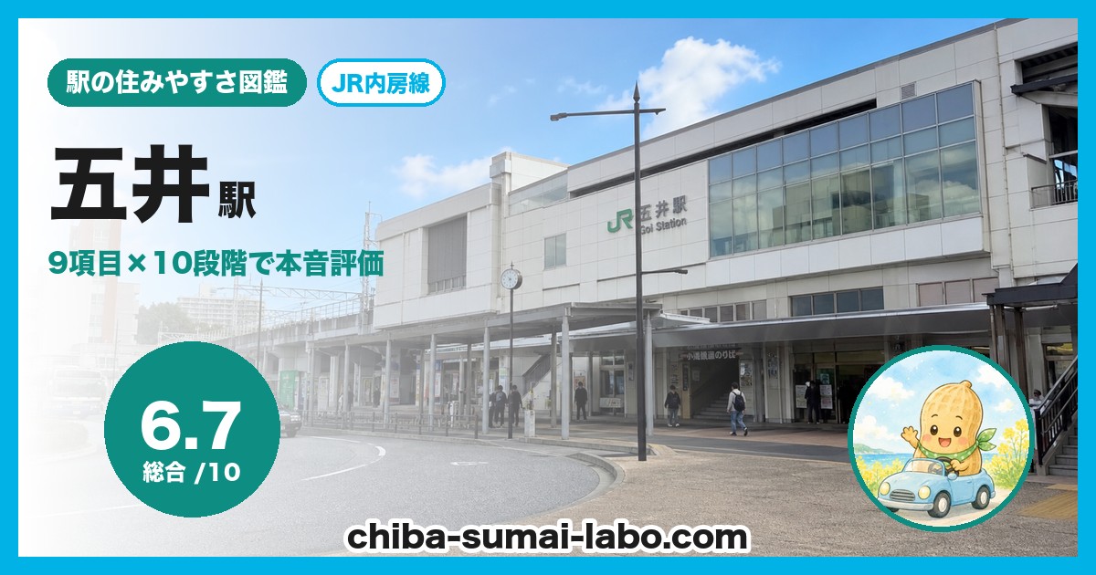 五井駅前の風景