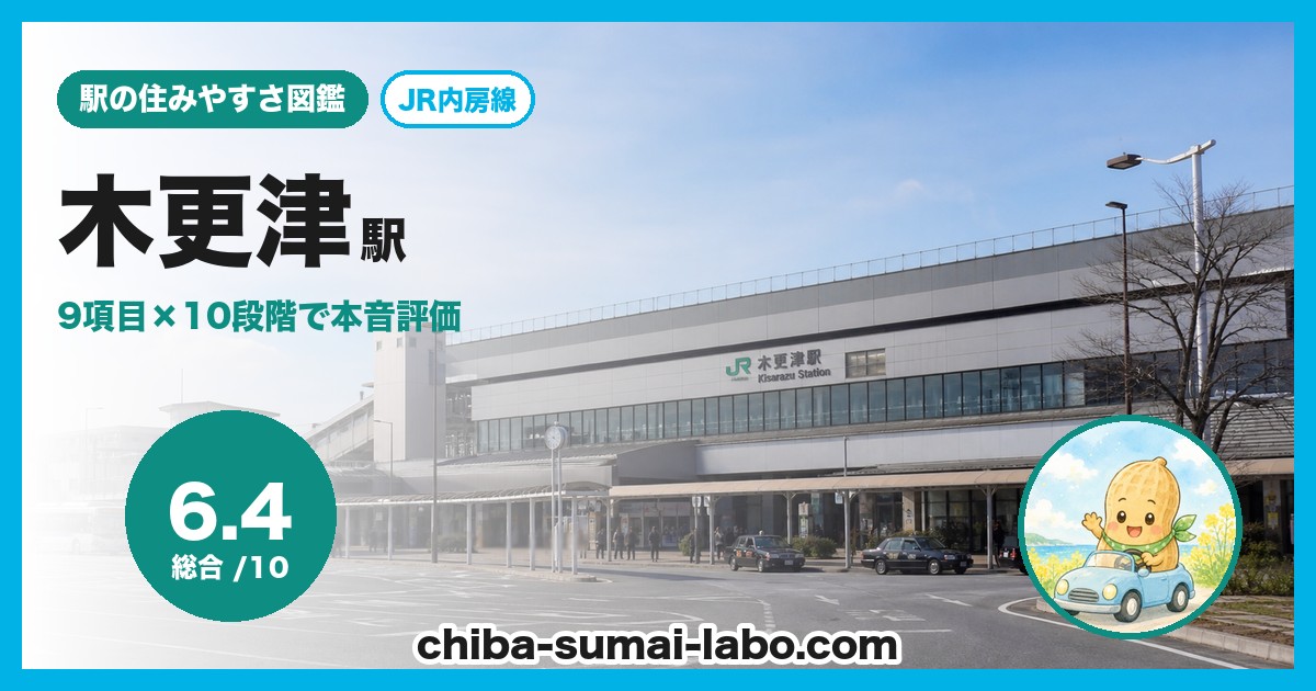 木更津駅前の風景