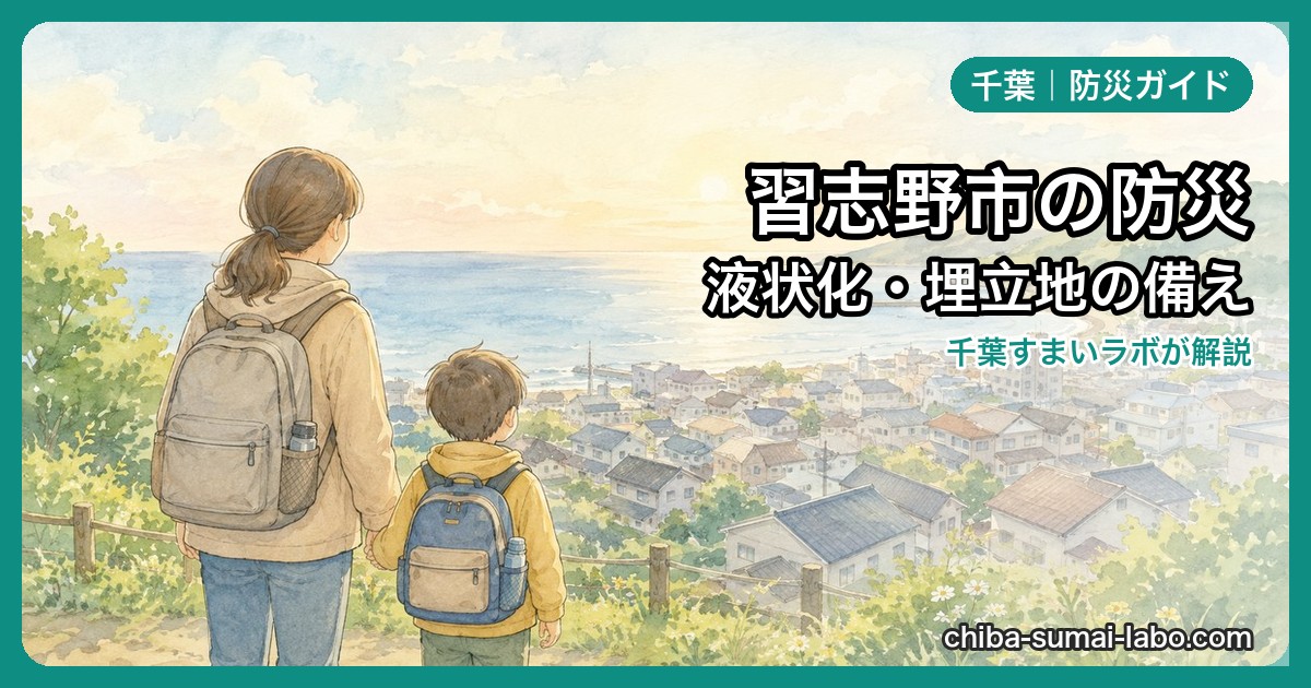 習志野市の防災
