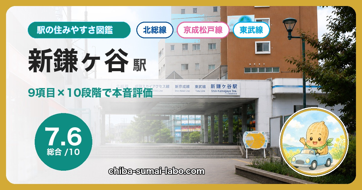 新鎌ヶ谷駅の外観