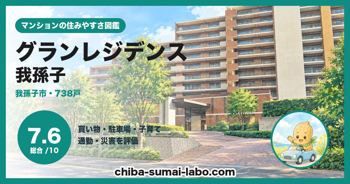 グランレジデンスの住みやすさ（総合7.6）