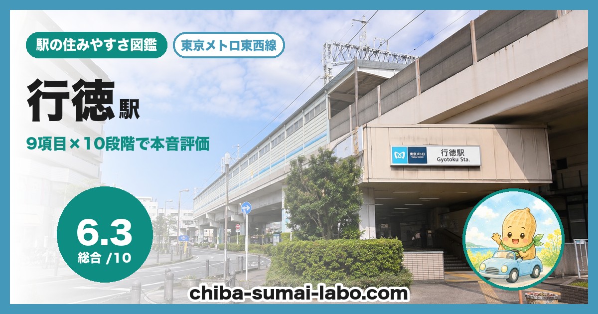 行徳駅前の風景