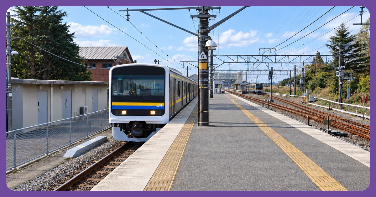 JR東金線の電車