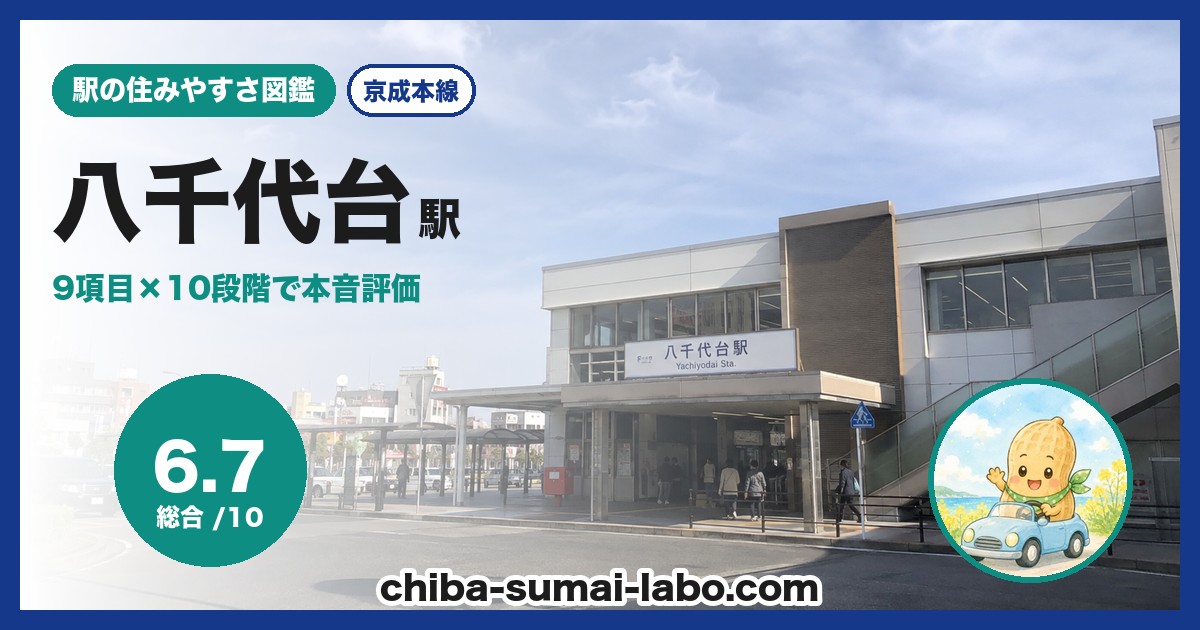 八千代台駅前の風景